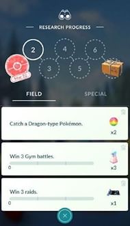 Earning Pokecoins from Daily Research